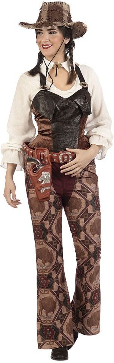 Cowboy & Cowgirl Kostuum | Cowgirl New Mexico Pamela | Vrouw | Maat 42 | Carnaval kostuum | Verkleedkleding